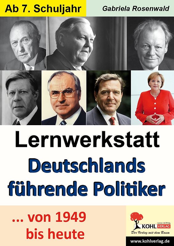 Lernwerkstatt Bedeutende Politiker Deutschlands
