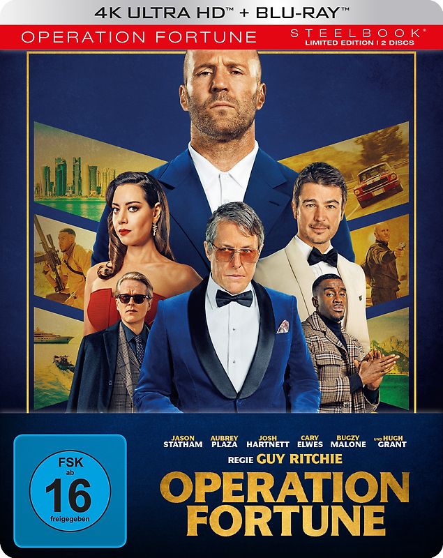 Operation Fortune-UHD SteelBook Blu-ray Disc