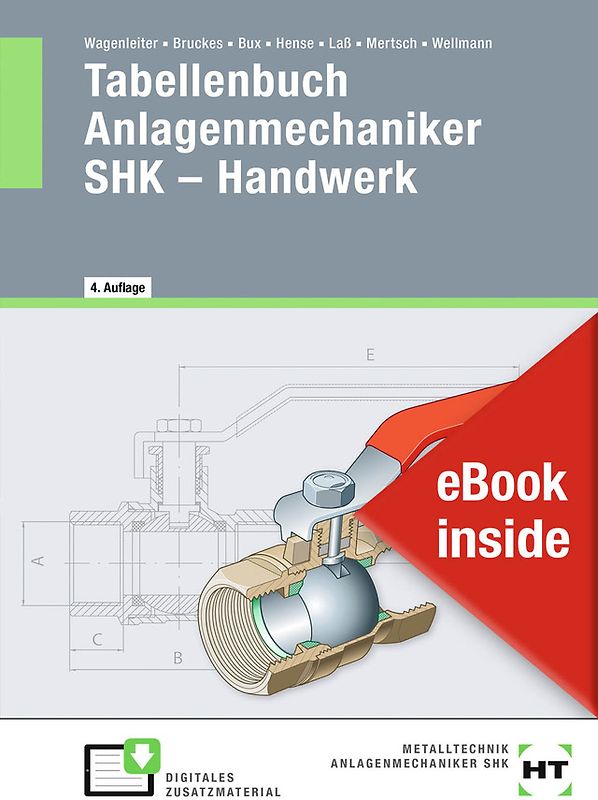 eBook inside: Buch und eBook Tabellenbuch Anlagenmechaniker SHK - Handwerk