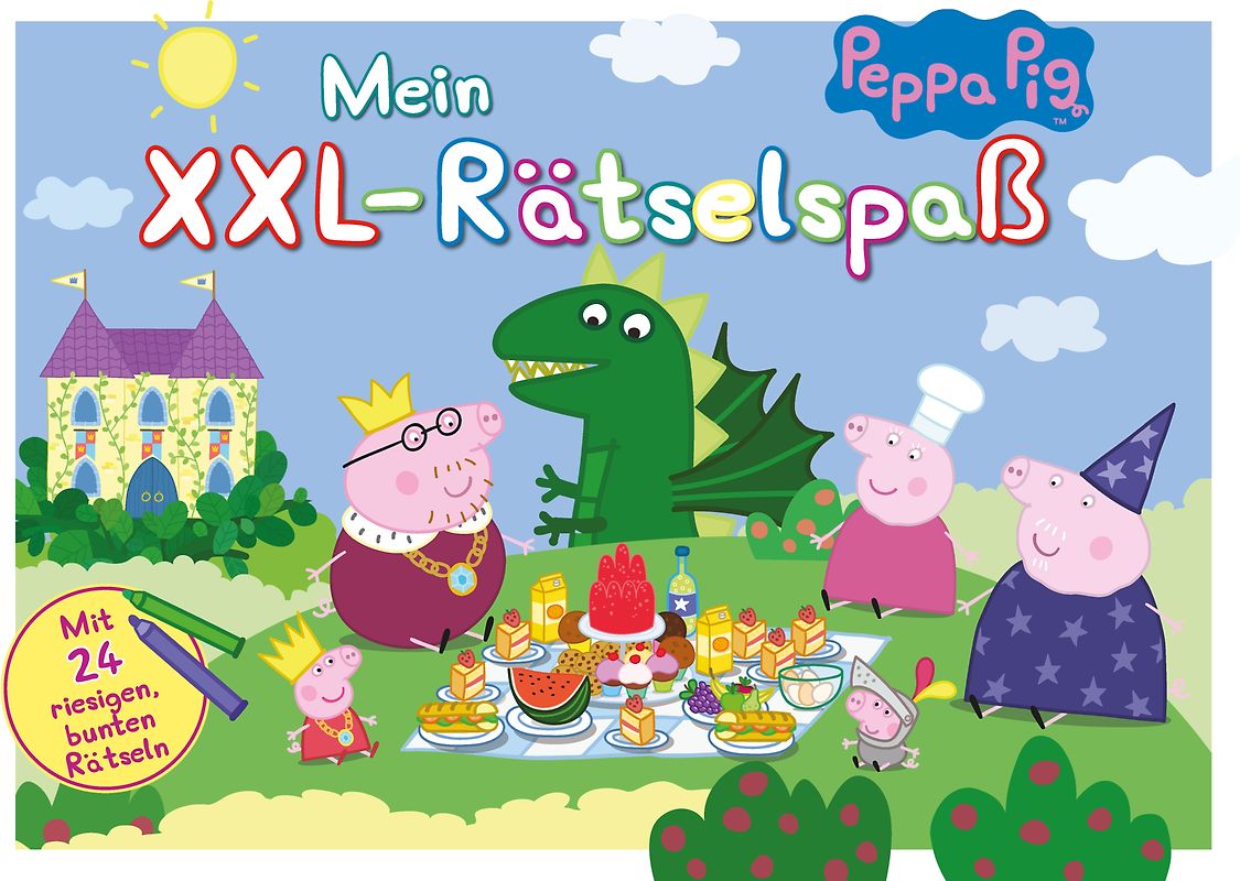 Mein XXL-Rätselspaß Peppa Pig