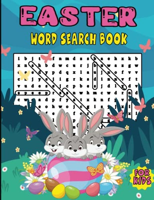 easter word search book for kids: Happy Easter Day Workbook for Boys and Girls (Easter Word Search Activity Puzzle Books)