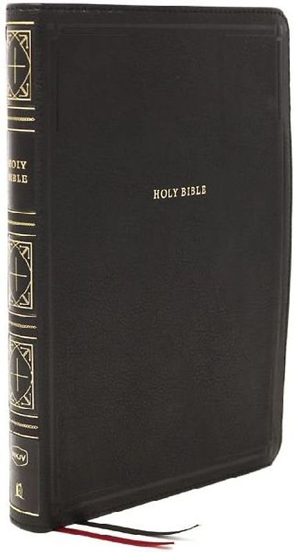 Nkjv, Thinline Bible, Giant Print, Leathersoft, Black, Thumb Indexed, Red Letter Edition, Comfort Print
