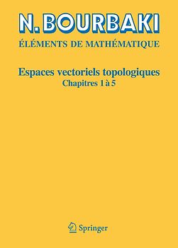Espaces vectoriels topologiques