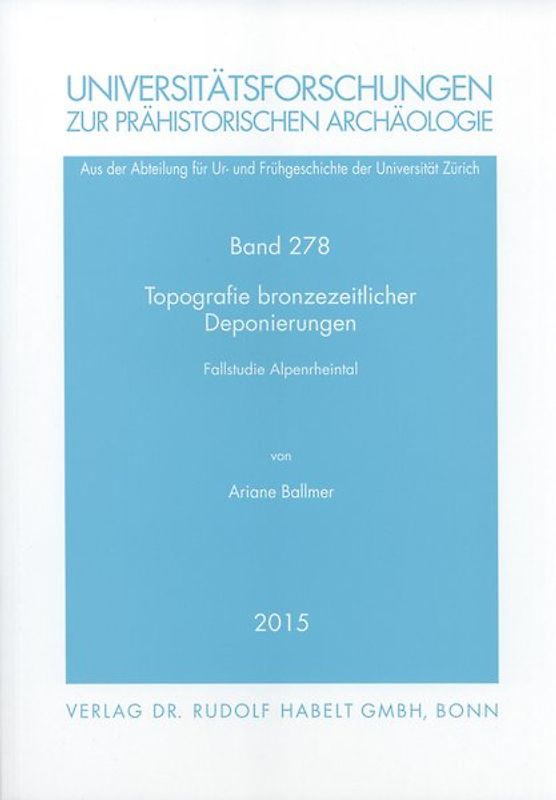 Topografie bronzezeitlicher Deponierungen