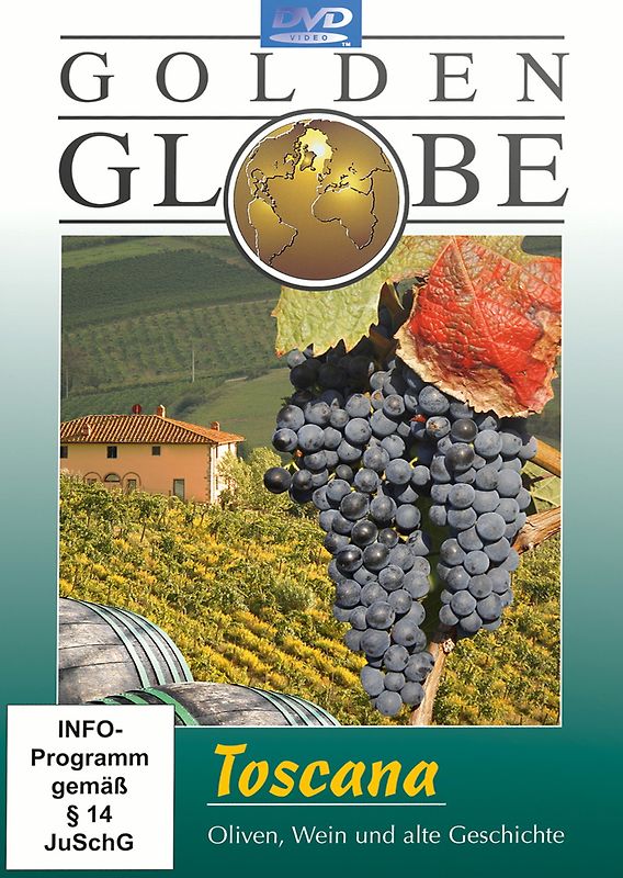 Toscana - Oliven, Wein und alte Geschichte (Reihe: Golden Globe) mit Streifzug Venedig - 1 DVD, Länge: ca. 104 Minuten DVD
