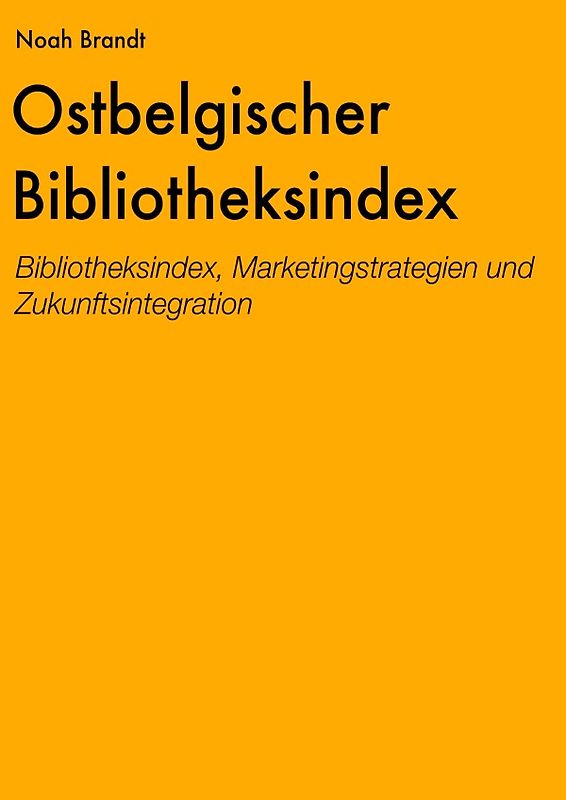 Ostbelgischer Bibliotheksindex