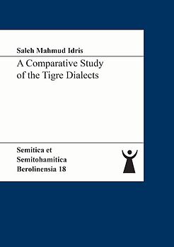 A Comparative Study of the Tigre Dialects