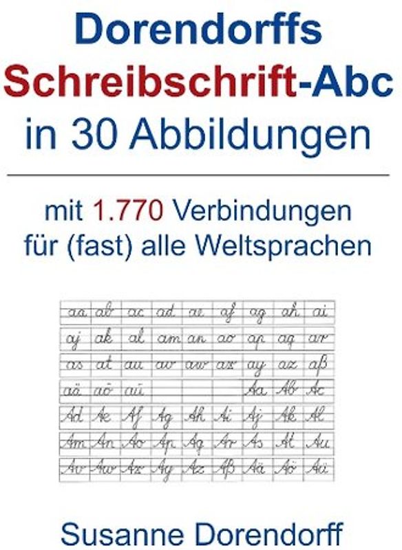 Dorendorffs Schreibschrift-Abc in 30 Abbildungen