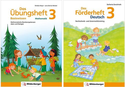 Sicher ins 4. Schuljahr – Paket: Förderprogramm Rechnen – Schreiben – Grammatik · Klasse 3