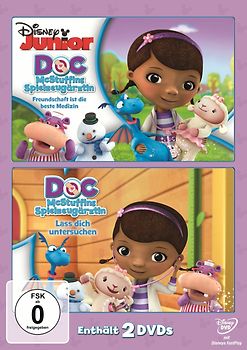 Doc McStuffins - Spielzeugärztin, Vol. 1: Freundschaft ist die beste Medizin / Lass ... [2 DVDs] DVD