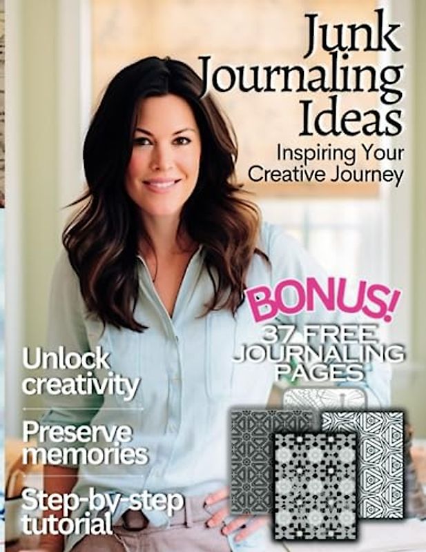 Junk Journaling Ideas: Inspiring Your Creative Journey: Plus 37 FREE Journaling Template Pages
