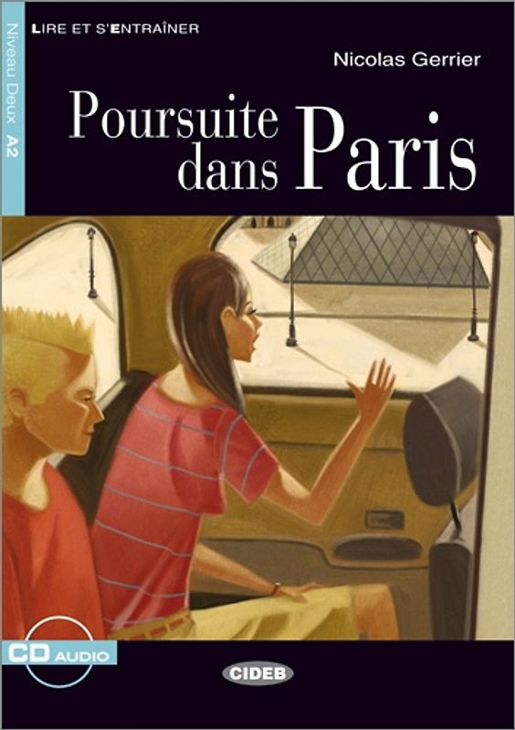 Poursuite dans Paris - Buch mit Audio-CD