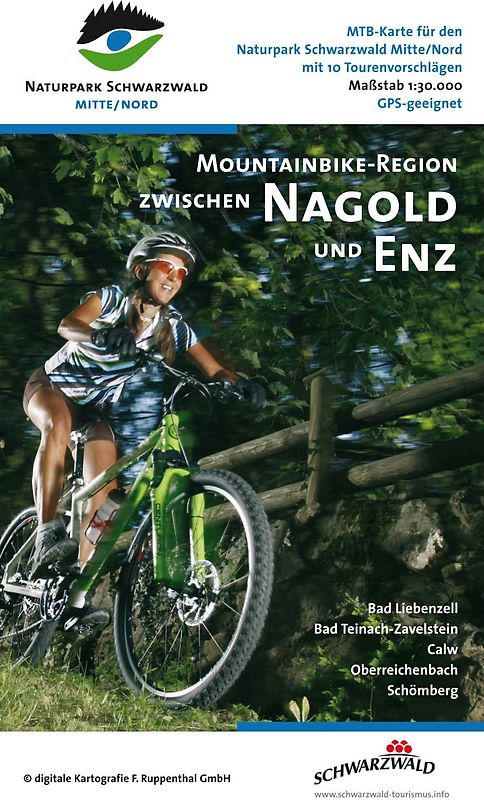 Mountainbike-Region zwischen Nagold und Enz, Bad Liebenzell, Bad Teinach-Zavelstein, Calw, Oberreichenbach