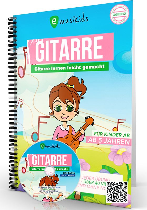 Das Mädchen Gitarrenbuch inkl. QR-Codes zu Lernvideos