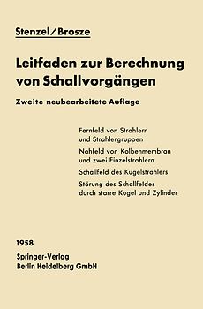 Leitfaden zur Berechnung von Schallvorgängen