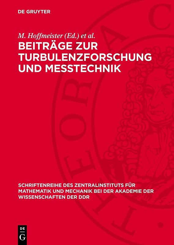Beiträge zur Turbulenzforschung und Messtechnik