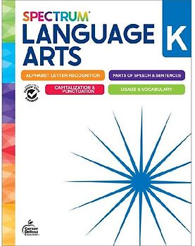 Spectrum Language Arts Workbook, Grade K