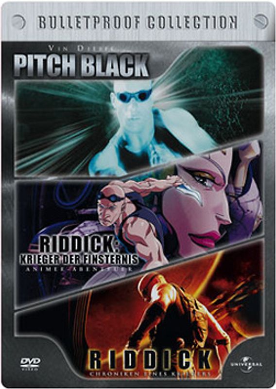 Pitch Black/Riddick/Riddick Animate - Bulletproof Collection DVD