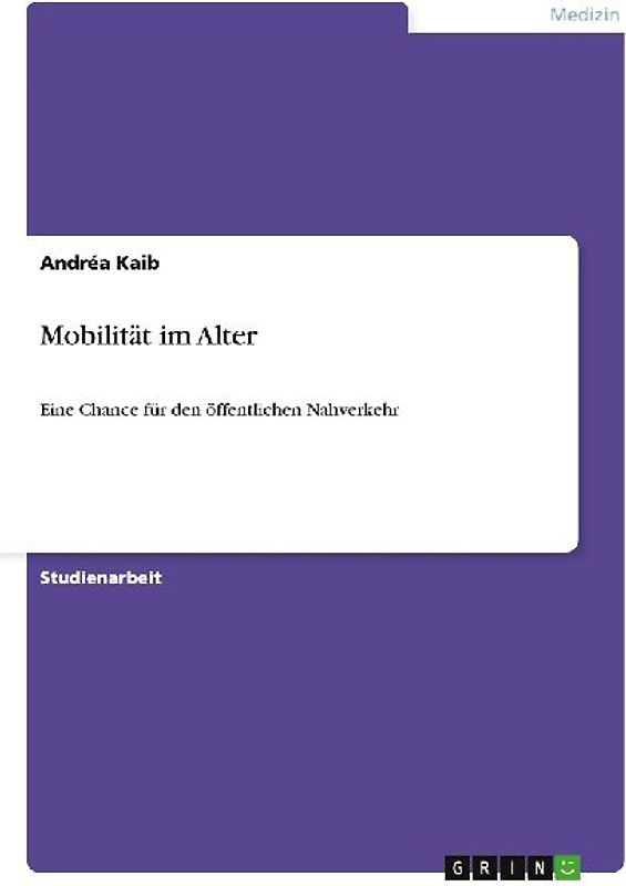 Mobilität im Alter