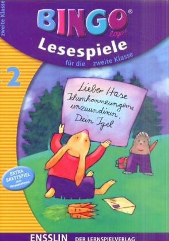 Lesespiele 2. Für die 2. Klasse