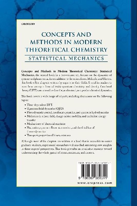 Concepts and Methods in Modern Theoretical Chemistry