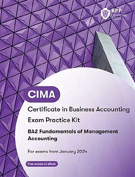 CIMA BA2 Fundamentals of Management Accounting