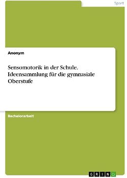 Sensomotorik in der Schule. Ideensammlung für die gymnasiale Oberstufe