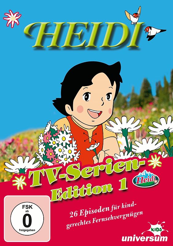 Heidi [TV-Serien Edition 1, 4 DVD's] DVD