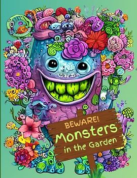 Monsters in the Garden: 50 Silly Creatures with Flowers Coloring Pages for Teens and Adults, A Relaxing and Fun Way to Unwind from Your Day.
