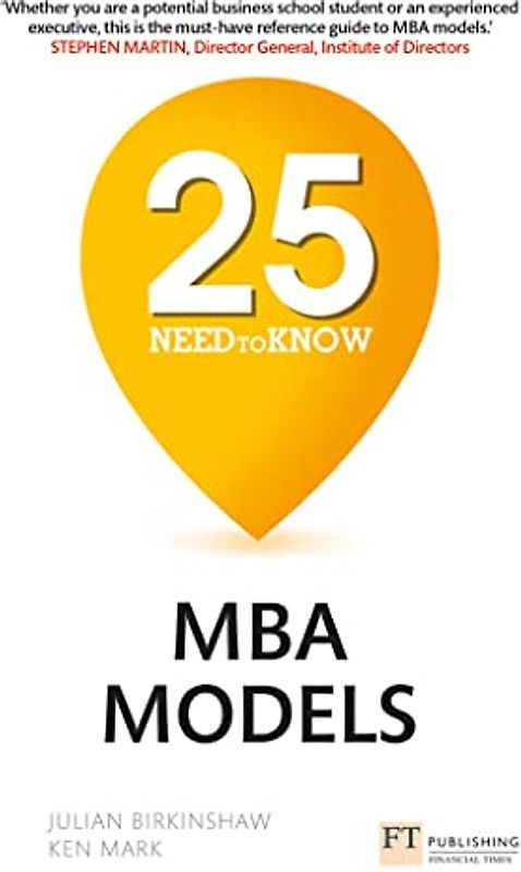 25 Need-to-Know MBA Models