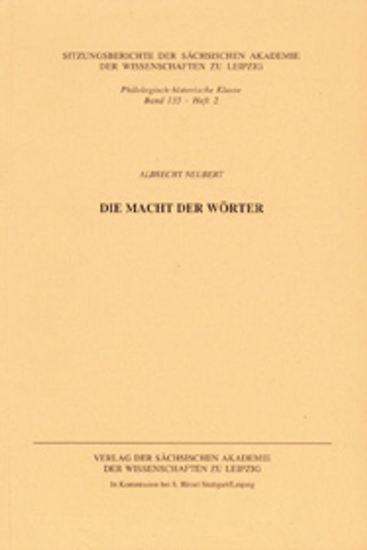 Die Macht der Wörter