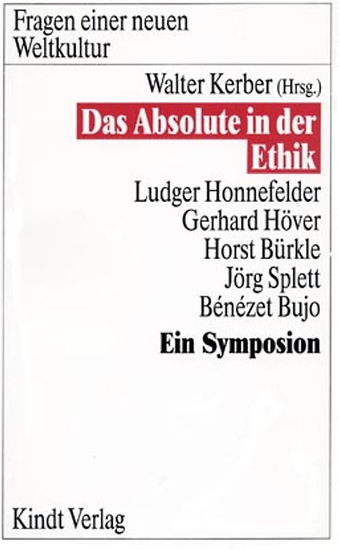 Das Absolute in der Ethik