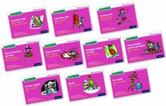 Read Write Inc - Phonics Set 3 Pink Story Books - Colour Pack of 10 (NC READ WRITE INC - PHONICS)