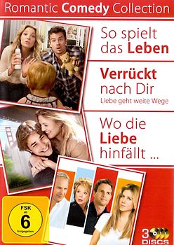 So spielt das Leben / Verrückt nach Dir / Wo die Liebe hinfällt [3 DVDs, Romantic Comedy Collection] DVD