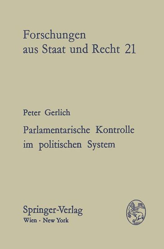 Parlamentarische Kontrolle im politischen System