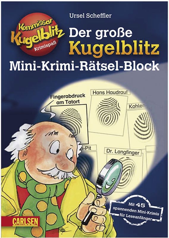 Der große Kugelblitz Mini-Krimi-Rätsel-Block - Band 1