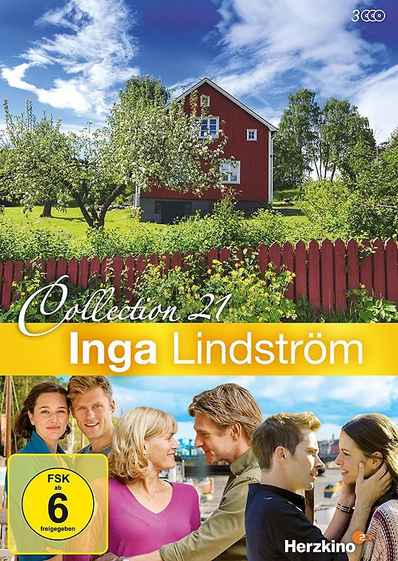 Inga Lindström Collection 21 - Gretas Hochzeit / Familienbande / Alle lieben Elin [3 DVDs] DVD