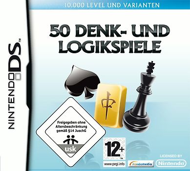 50 Denk- und Logikspiele Nintendo DS