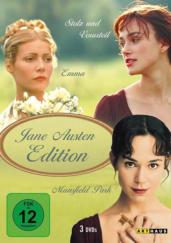 Jane Austen Edition: Emma / Stolz und Vorurteil / Mansfield Park DVD