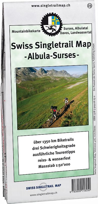 Singletrail Map 023 Albula