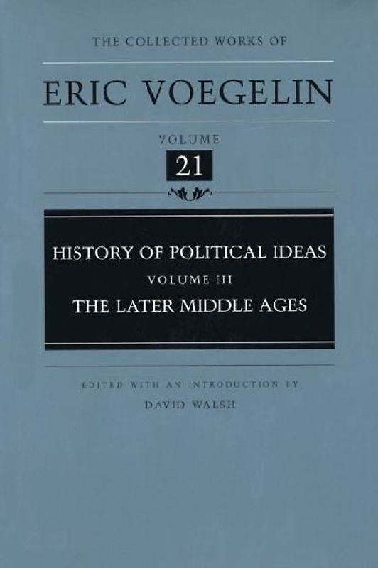 History of Political Ideas (CW21)