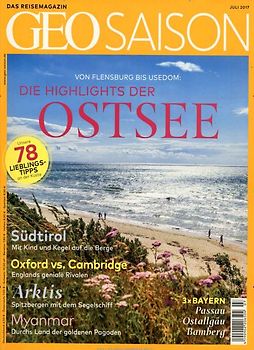 GEO Saison / GEO Saison 07/2017