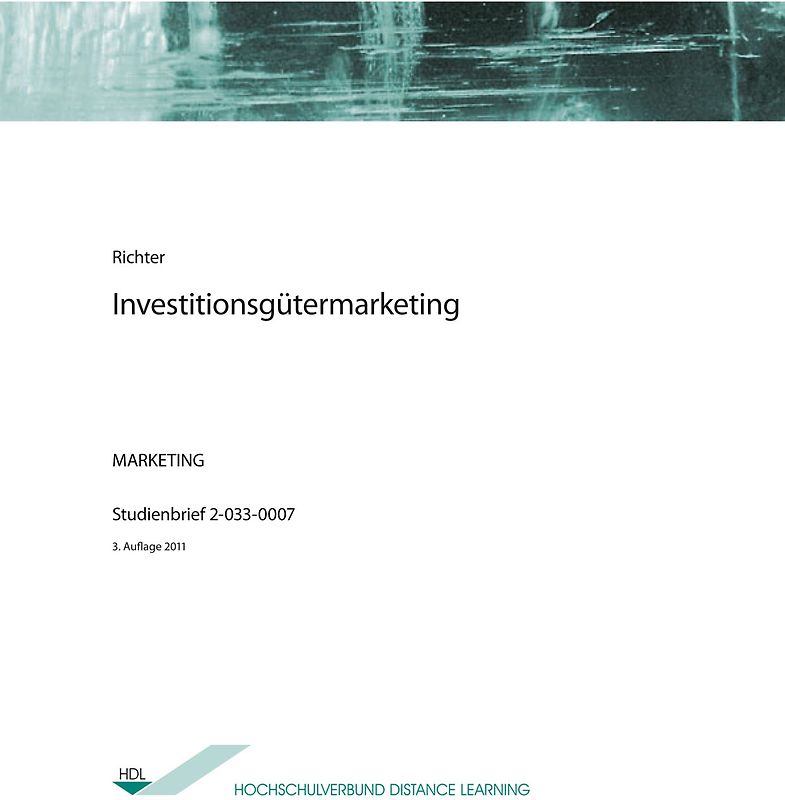 Investitionsgütermarketing