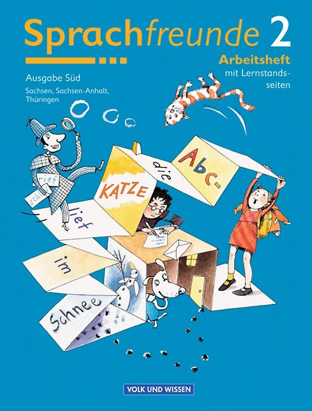 Sprachfreunde - Ausgabe Süd 2004 (Sachsen, Sachsen-Anhalt, Thüringen) / 2. Schuljahr - Arbeitsheft