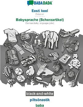 Eesti keel - Babysprache (Scherzartikel), piltsõnastik, BW