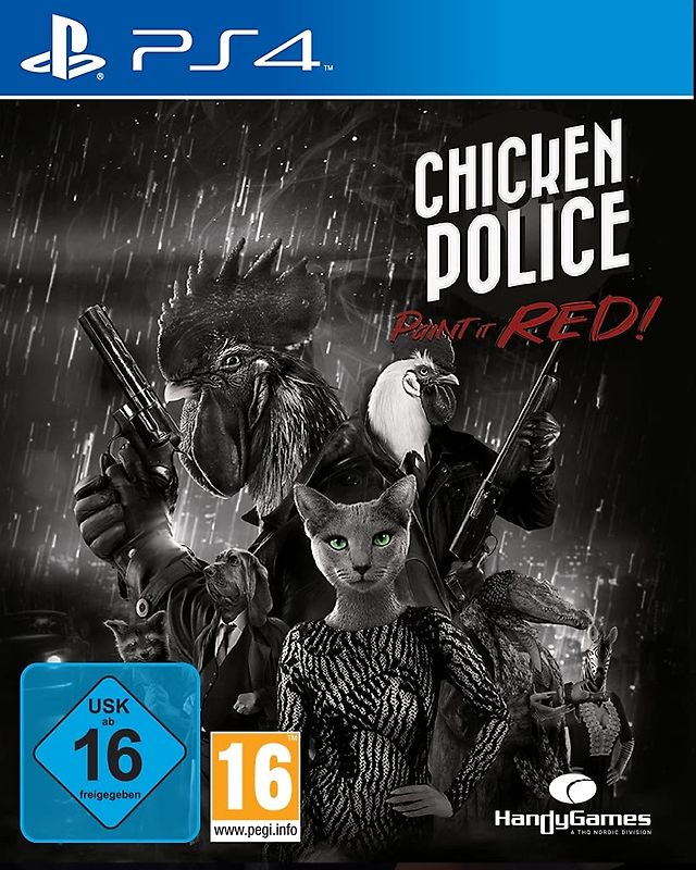 Chicken Police: Paint it Red! PlayStation 4