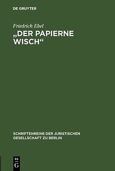 "Der papierne Wisch"
