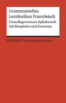 Grammatisches Lernlexikon Französisch