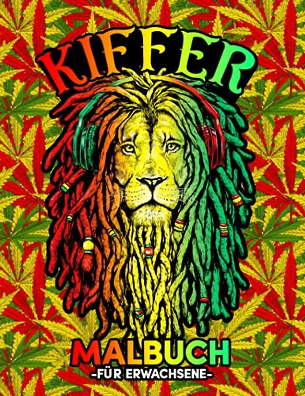 Kiffer - Malbuch für Erwachsene