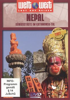 Nepal - Königsstädte im Kathmandu-Tal (mit Bonusfilm Tibet) Reihe welt weit / 1 DVD, Länge: ca. 77 Minuten DVD
